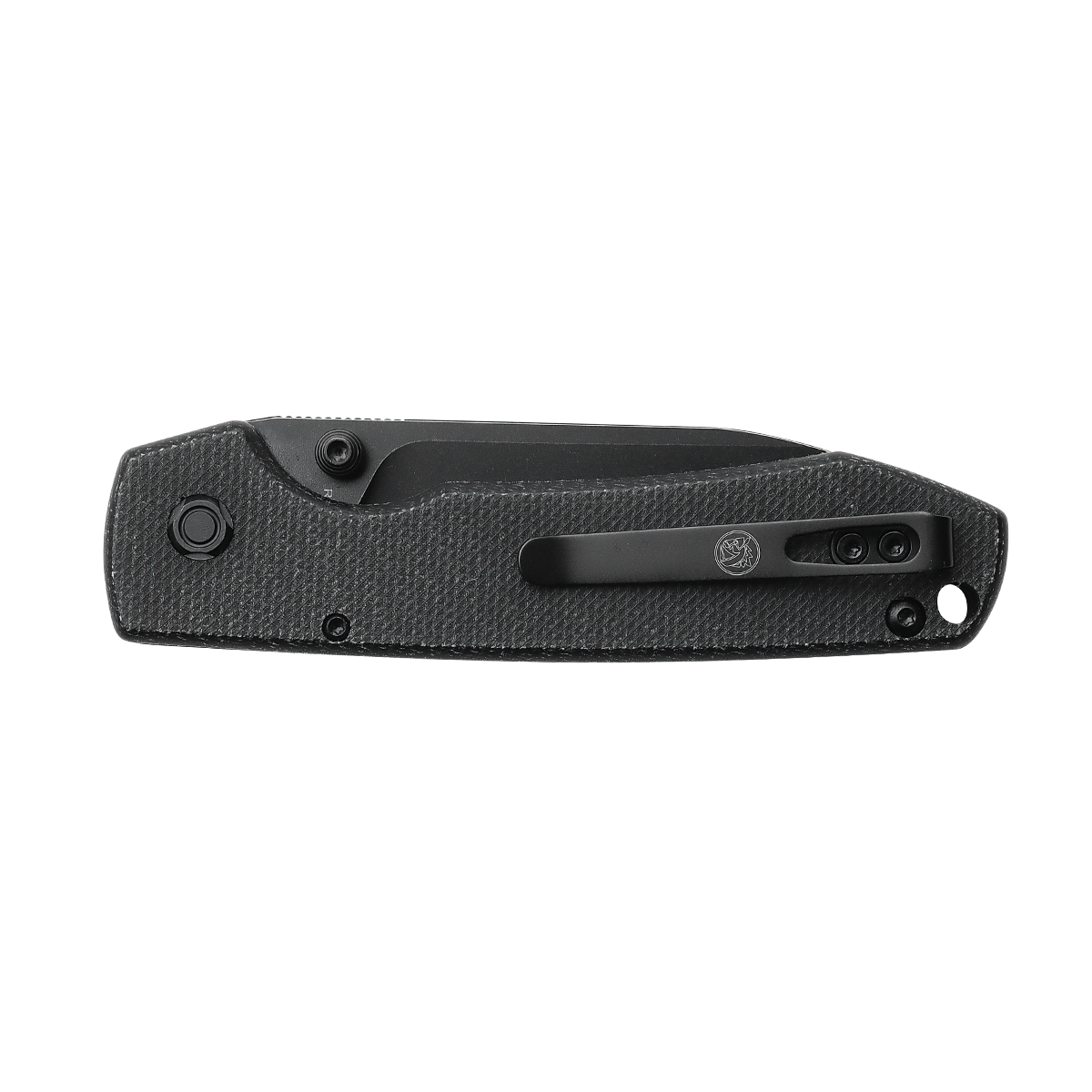 Vosteed Raccoon EDC Knife with Black Micarta Handle