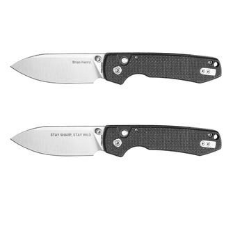Custom - Raccoon - Button Lock Knife - 1 PC