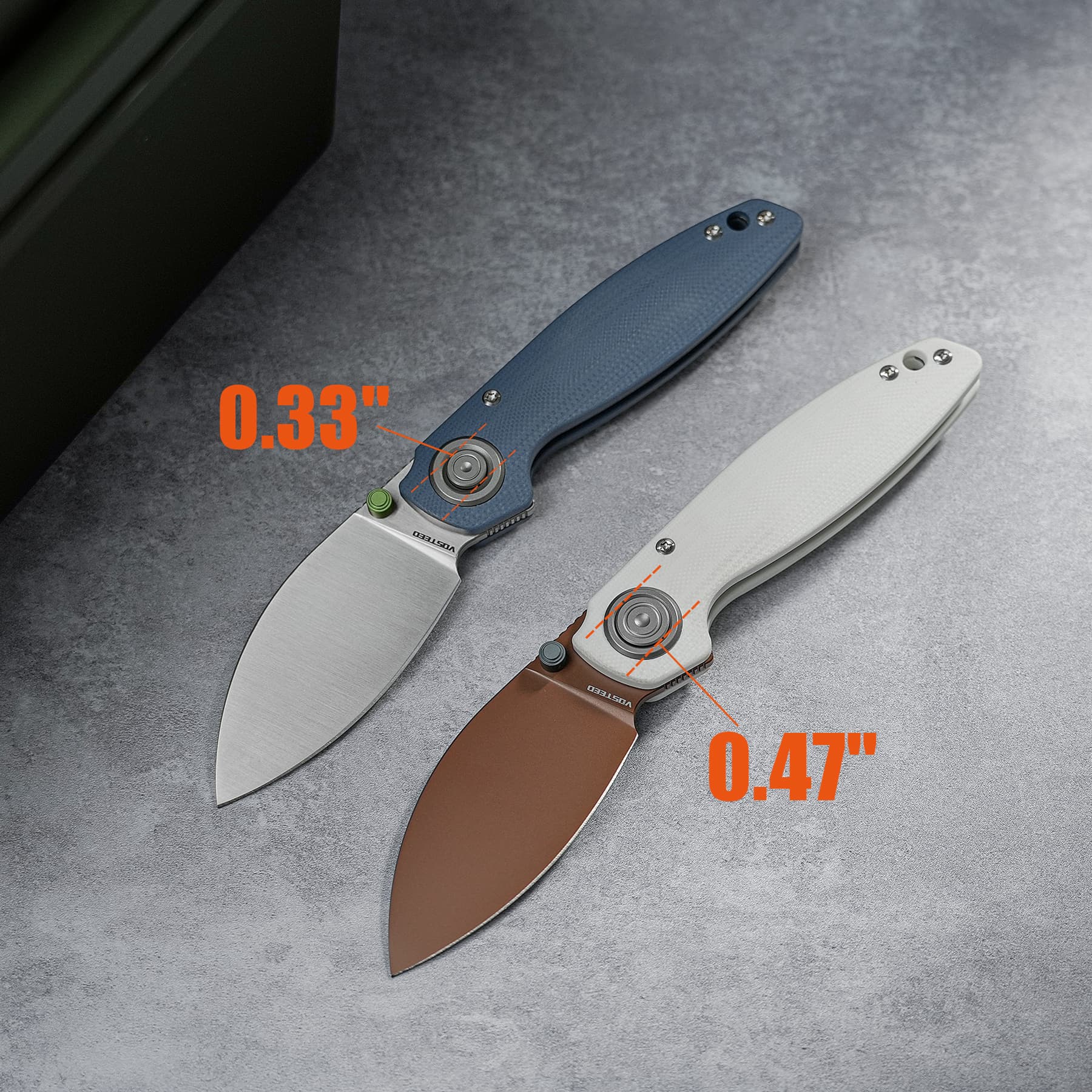 Shilin Cutter® - Vanchor Lock® (2.90" 154CM Blade & G10 Handle) - A2808