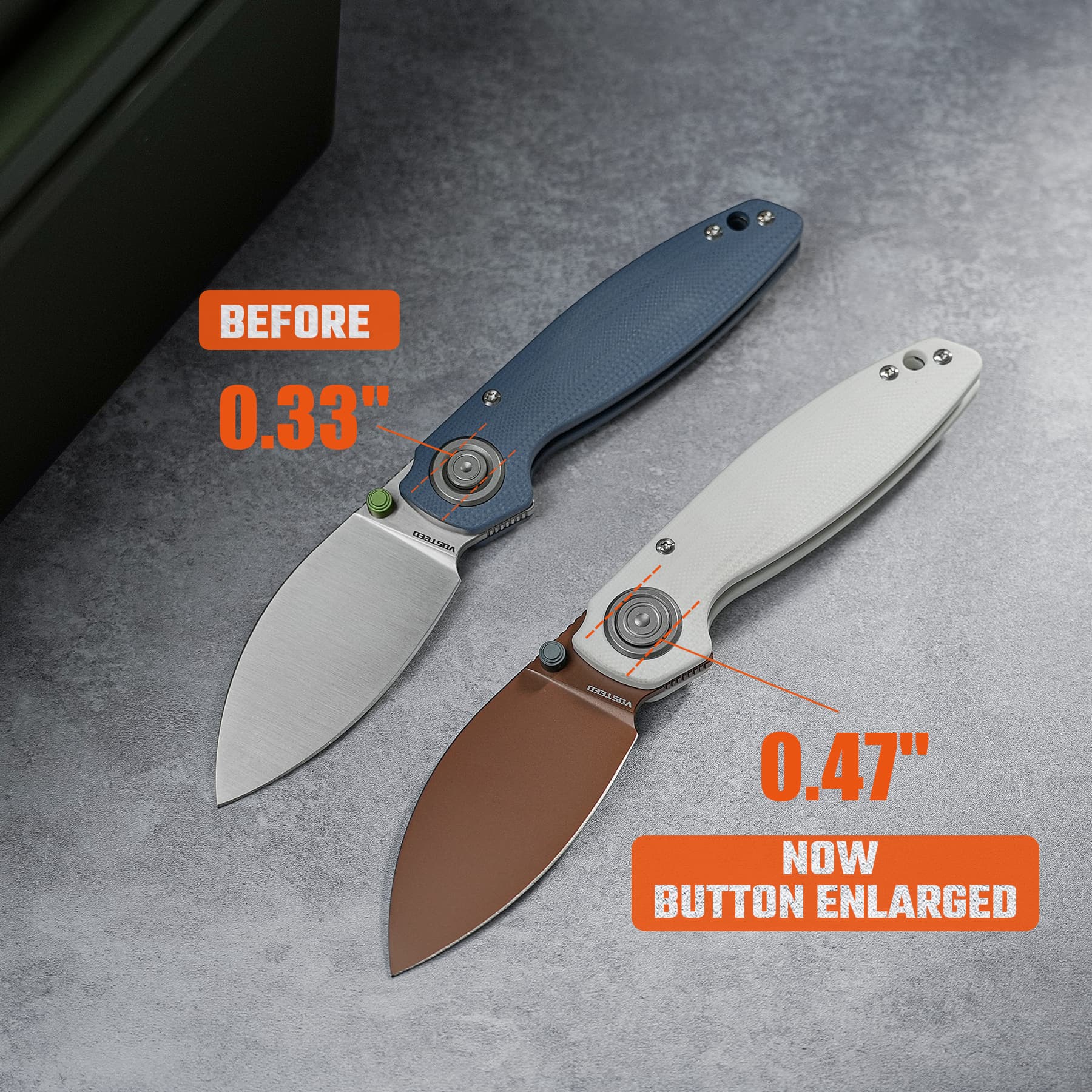 Shilin Cutter® - Vanchor Lock® (2.90" 154CM Blade & G10 Handle) - A2808