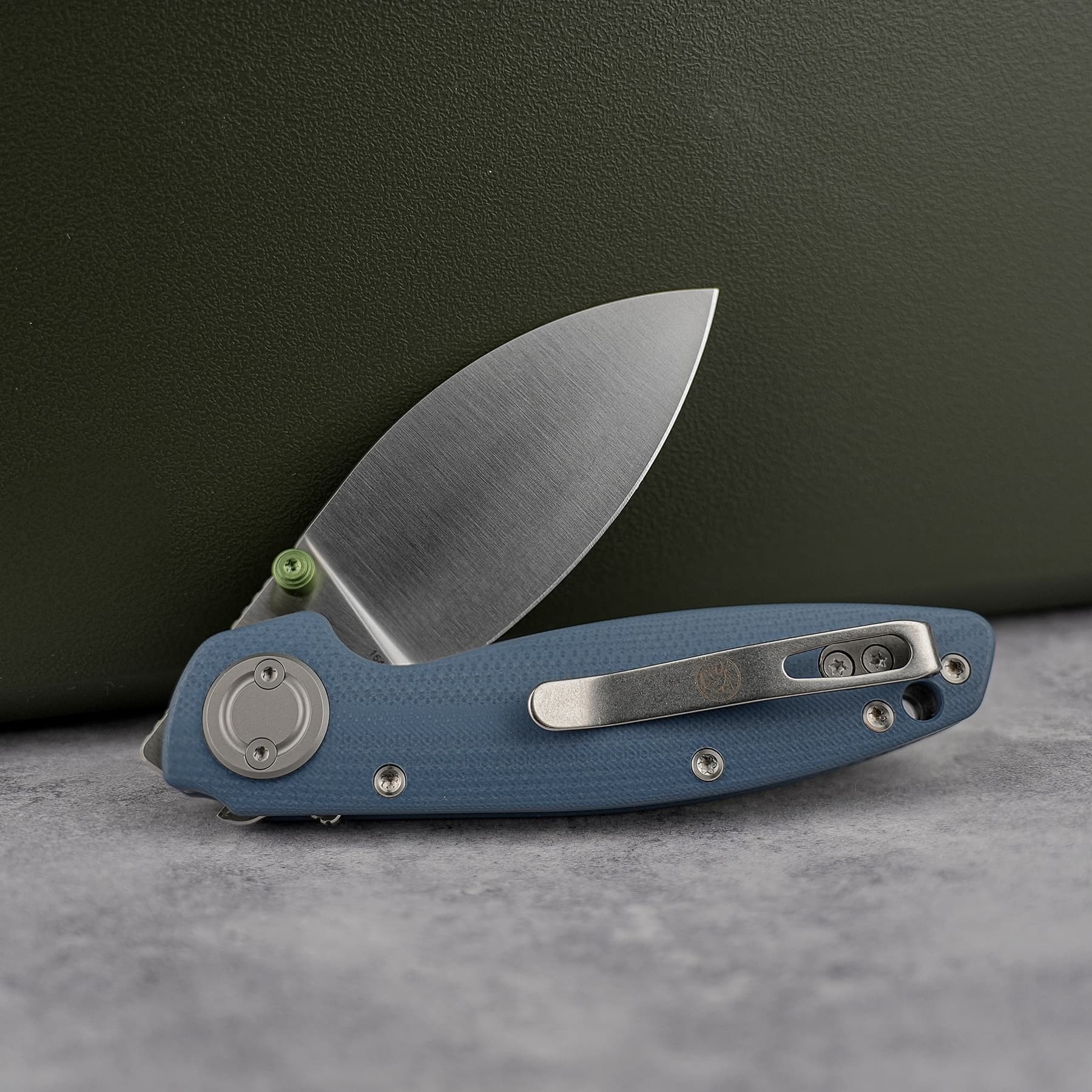 Shilin Cutter 154CM G10 Blue | Vanchor Lock Folding Knife