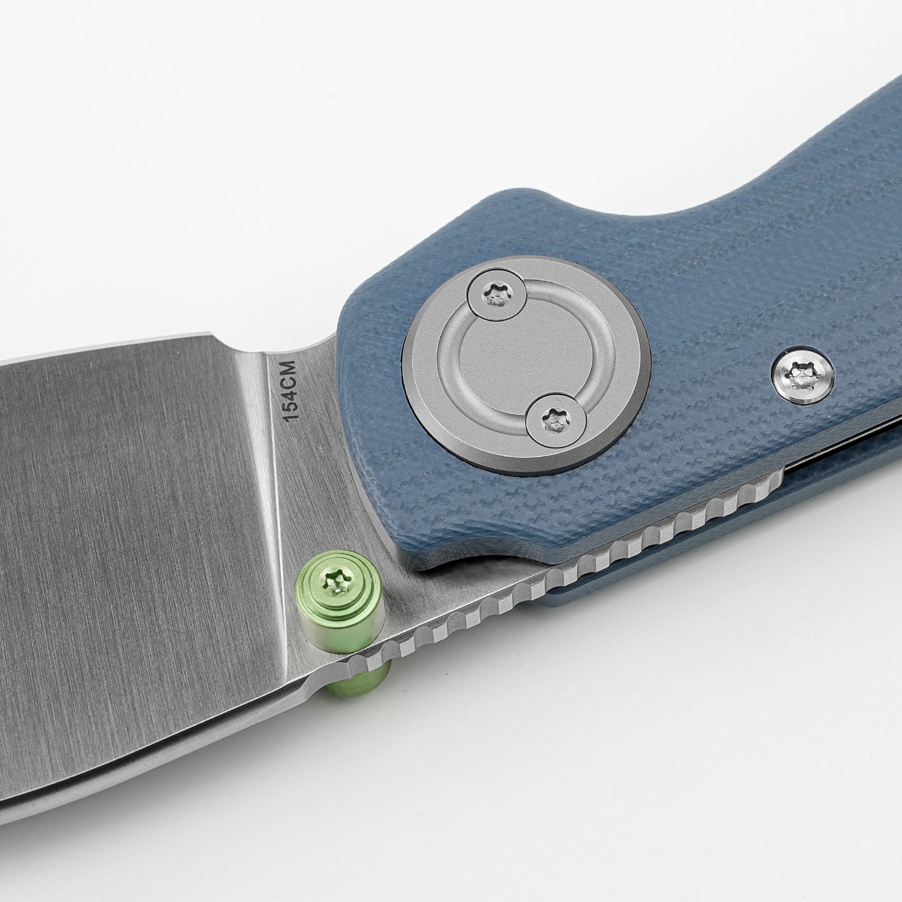 Shilin Cutter 154CM G10 Blue | Vanchor Lock Folding Knife