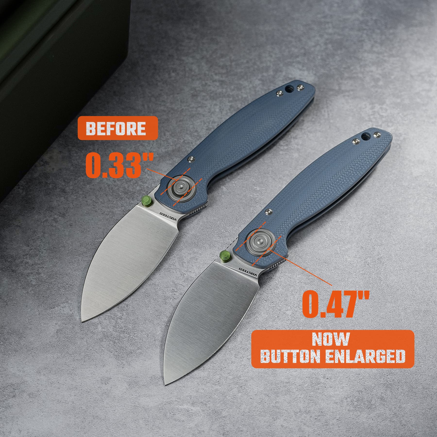 Shilin Cutter 154CM G10 Blue | Vanchor Lock Folding Knife
