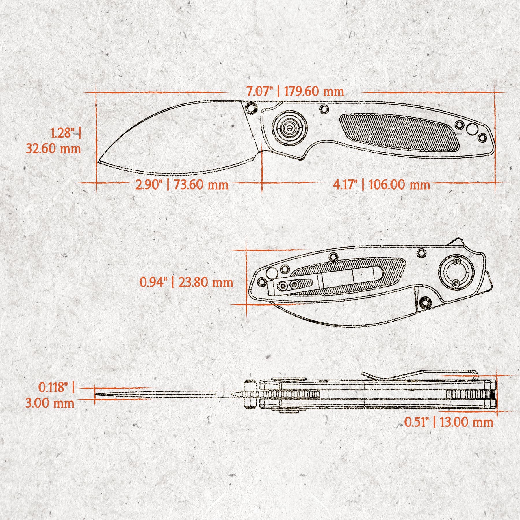 Coming Soon - Shilin Cutter® - Vanchor Lock® (2.90" Elmax Blade & Aluminum Handle) - A2812