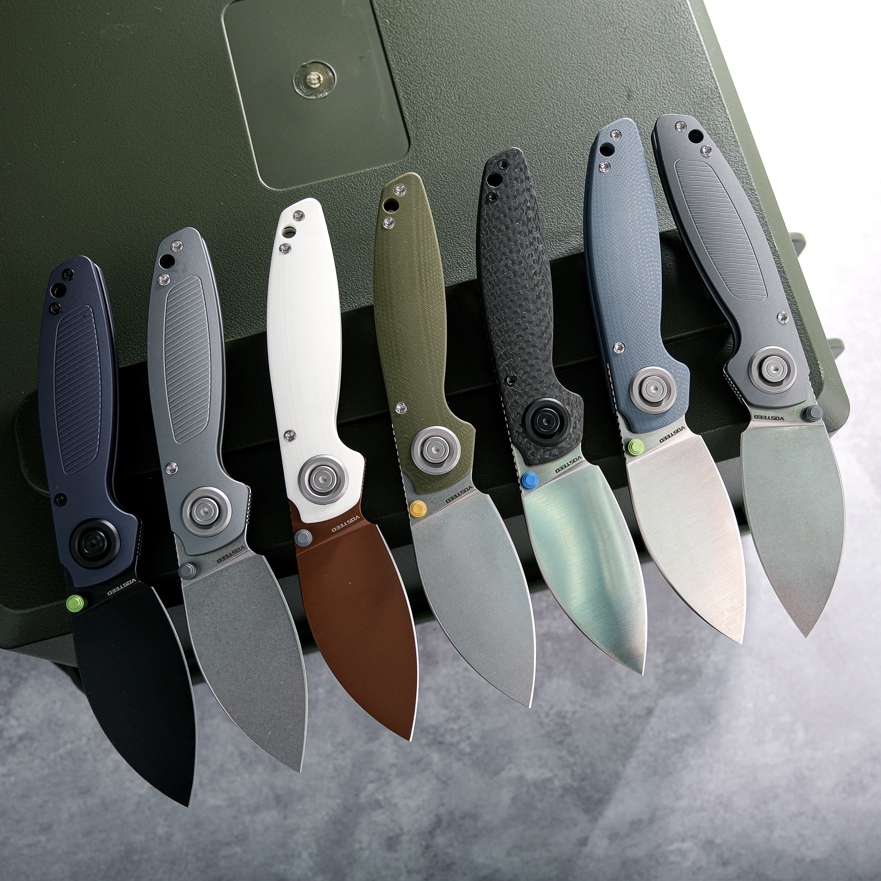 Shilin Cutter® - Vanchor Lock® (2.90" 154CM Blade & G10 Handle) - A2809
