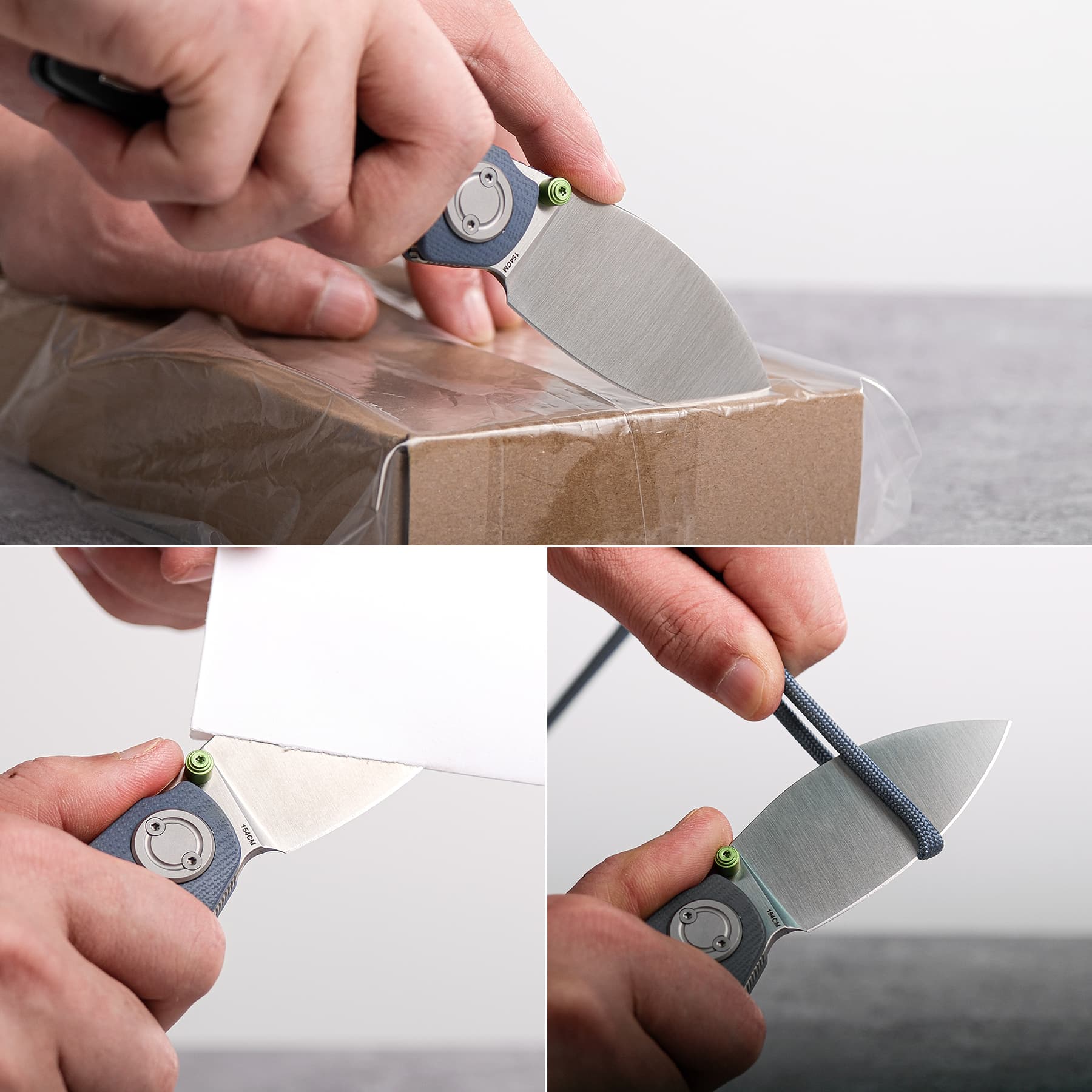 Shilin Cutter® - Vanchor Lock® (2.90" 154CM Blade & G10 Handle) - A2809