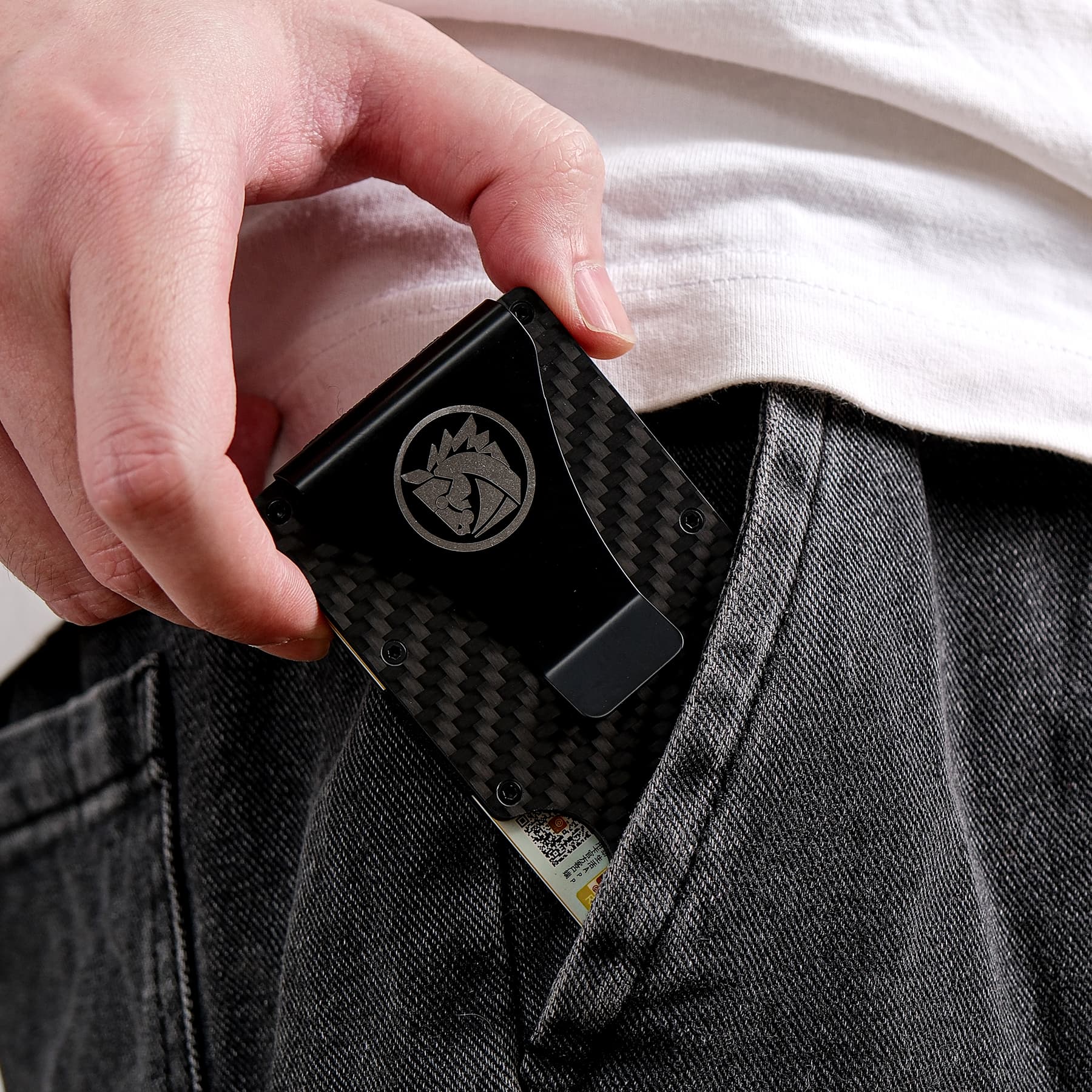 Vosteed Carbon Fiber Wallet-X0165 (Not For Sale! lt is for Vosteedian Club points redemption)