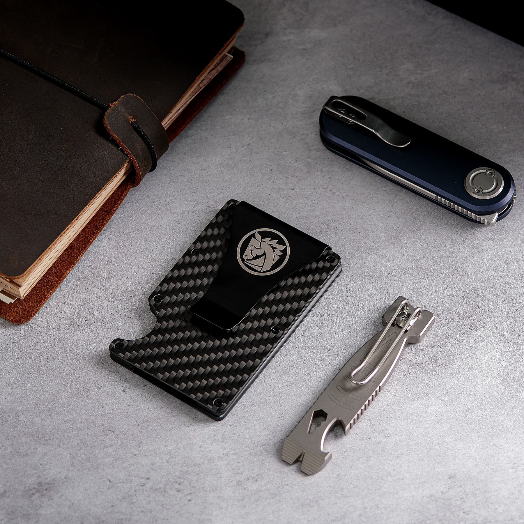 Vosteed Carbon Fiber Wallet-X0165 (Not For Sale! lt is for Vosteedian Club points redemption)