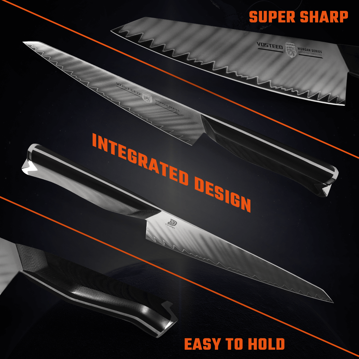 Vosteed Morgan Kitchen Knife Set
