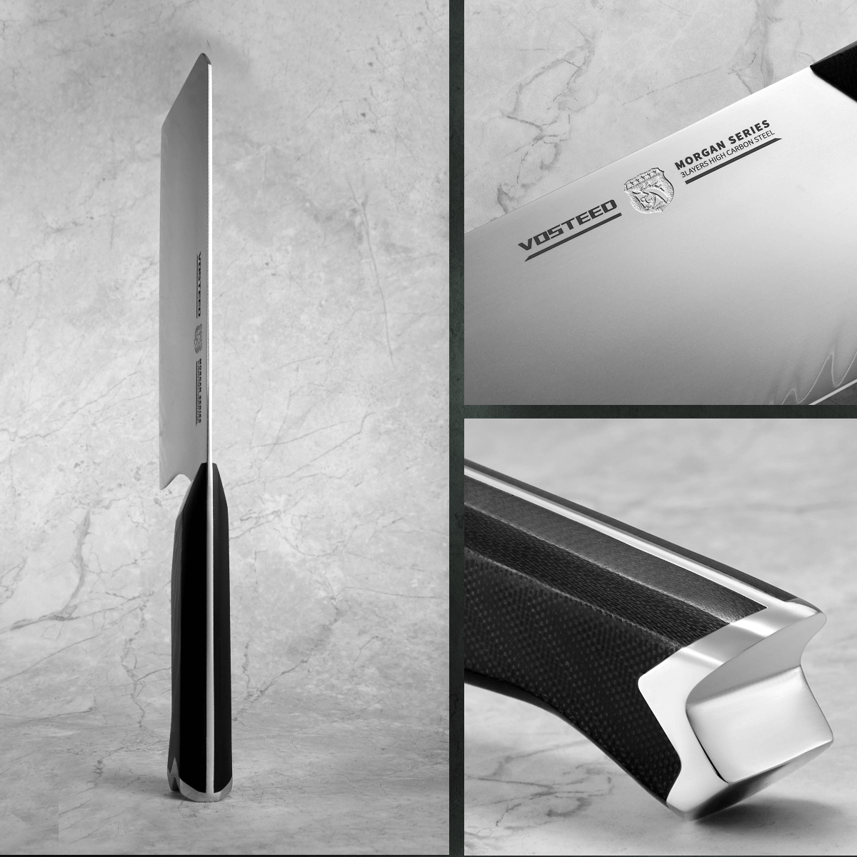 Morgan Meat Cleaver Knife 7"